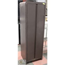 METAL GARAGE STORAGE LOCKER 67H X 22W X 20D