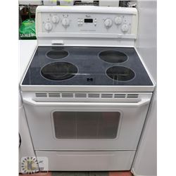 WHIRLPOOL WHITE STOVE-NO SELF CLEAN