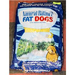 NATURAL BALANCE FAT DOGS ULTRA PREM DOG FOOD 28LBS