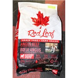 RED LEAF ANGUS BEEF DOG FOOD, 25LBS