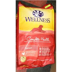 WELLNESS SENIOR DOG FOOD CHICKEN & BARLEY 30LBS