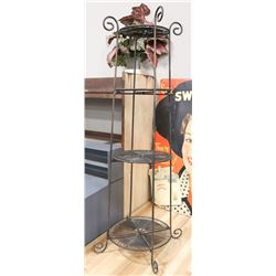 ROUND ETA GERE 4 SHELF COLLAPSIBLE UNIT