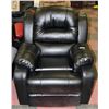 Image 1 : NEW 36" BLACK LEATHERETTE ROCKER RECLINER