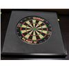 Image 1 : WINMAU PROFESSIONAL DART BOARD IN SURROUND CASE.