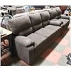 Image 1 : NEW ARCHLEY BROWN FABRIC 80" SOFA W/ 58" LOVESEAT