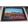 Image 1 : LARGE FRAMED SHOWHOME CITYSCAPE PICTURE