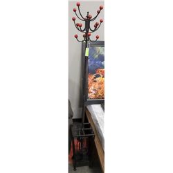 LARGE METAL COAT STAND