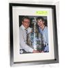 Image 1 : WAYNE GRETZKY AND ROD PHILIPS SIGNED 8X10 WITH