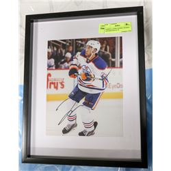 DARNELL NURSE SIGNED, FRAMED AND MATTED 8 X 10