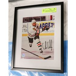 CHRIS CHELIOS SIGNED FRAMED AND MATTED 8X10 WITH