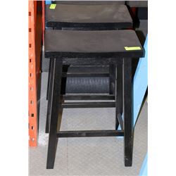 PAIR OF SHOWHOME STOOLS