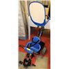 Image 1 : LITTLE TIKE TRICYCLE WITH PUSH HANDLE AND SHADE