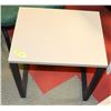 WOOD 2 TONE END TABLE . FURNITURE
