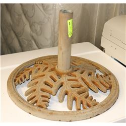CAST IRON PATIO UMBRELLA STAND