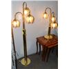 Image 1 : BRASS FLOOR LAMP WITH MATCHING TABLE LAMP