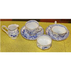 6PC ROYAL ALBERT MIKADO TEA FOR TWO