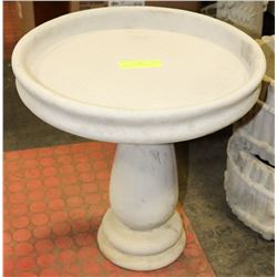 CONCRETE BIRDBATH 2 PIECE 15"X15"