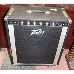PEAVEY TNT 100 GUITAR AMPLIFIER, 15" SPEAKER.