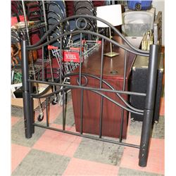 METAL DOUBLE SIZE HEADBOARD WITH FOOTBOARD