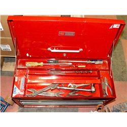 CRAFTSMAN TOOL BOX FILLED WITH TOOLS