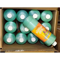 CASE WITH 12 BOTTLES OF NON TOXIC LIQUID TEMPURA