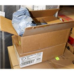 2 CASES OF 500 6"X9" CASH BAGS