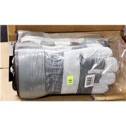 PACK WITH 6 PAIRS NEW WATSON SIZE L WORK GLOVES