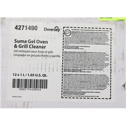 CASE OF 12 SUMA GEL OVEN AND GRILL CLEANER