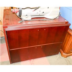 2 DRAWER OFFICE CABINET AS IS