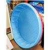 Image 1 : LOT OF 7 SWIMMING POOLS, 44" DIAMETER X 8" DEEP.