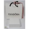 Image 2 : NEW! PANDORA STYLE 925 SILVER CHARM BRACELET