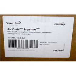 CASE WITH FOUR 3.78L BOTTLES JONCRETE PENETRATING