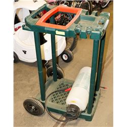 GARDEN CART WITH SPRAYER