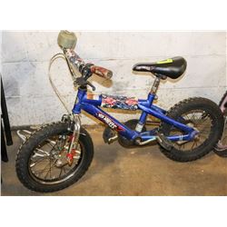 BOYS HOT WHEELS BIKE 14" TIRES