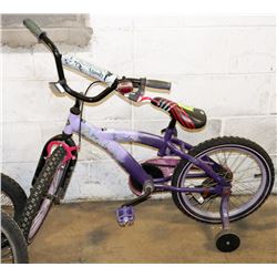 HUFFFY TINKER TRAINING WHEELS 18" TIRE 2 NEW TUBES