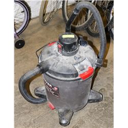 SHOP VAC WET/DRY VAC 3.0 HP WITH ATTACHMENTS