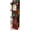 Image 1 : CHERRYWOOD GRANDMOTHER CLOCK-AS IS