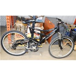 RALEIGH FULL SUSPENTION MOUNTAIN BIKE