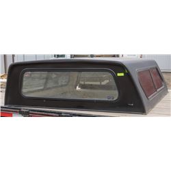 72.5"X67" BLACK CANOPY WITH SLIDING WINDOWS,