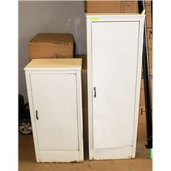 2 VINTAGE HOSPITAL MEDICINE CABINETS