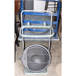 GARDEN DOLLY WITH OIL CHANGE PAN