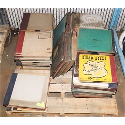 PALLET OF ASSORTED CLASSIC MUSIC VINYL RECORDS