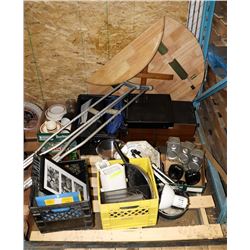 PALLET OF ASSORTED ESTATE MISC.,