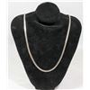 Image 1 : HERRINGBONE STYLE 22 INCH 16 INCH 925 SILVER CHAIN
