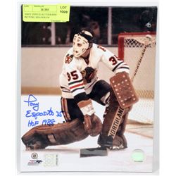 TONY ESPSITO AUTOGRAPHED PICTURE, HOLOGRAM