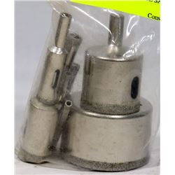 10 PIECE DIAMOND HOLE SAW KIT