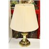 Image 1 : VINTAGE BRASS TABLE LAMP 19" TALL