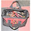 Image 1 : HUSKY TOOL BAG W/ TOOLS LOTS OF SOCKETS