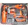 Image 1 : LARGE BLACK CASE W/BLACK & DECKER 18V
