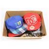 Image 1 : BOX W/5 NEW BASEBALL CAPS - MONSTER, DC,